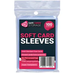 Koszulki na karty Protektory Ultra clear 100 szt SCS